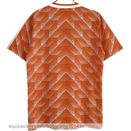 Nuevo 1ª Camiseta Holanda Retro 1988 Naranja Baratas